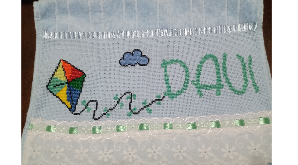 Toalha de mão para escolinha